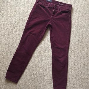 J.Crew Toothpick Corduroys